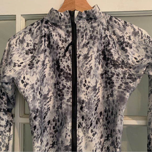 Waterlust recycled zip surf paddle swim suit long sleeve mock neck - medium - Picture 10 of 12